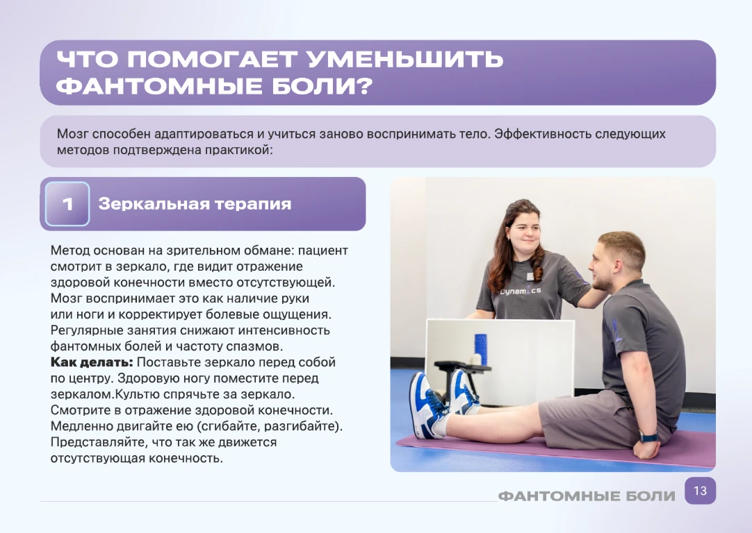 Раздел 2: фантомные боли